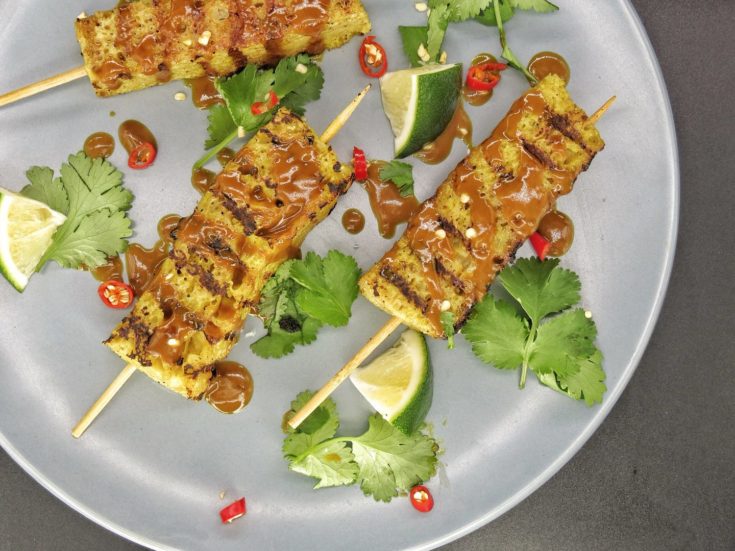 Satay Skewers & Peanut Sauce