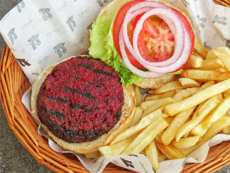 Veggie Mama's Beastly Beetroot Patty